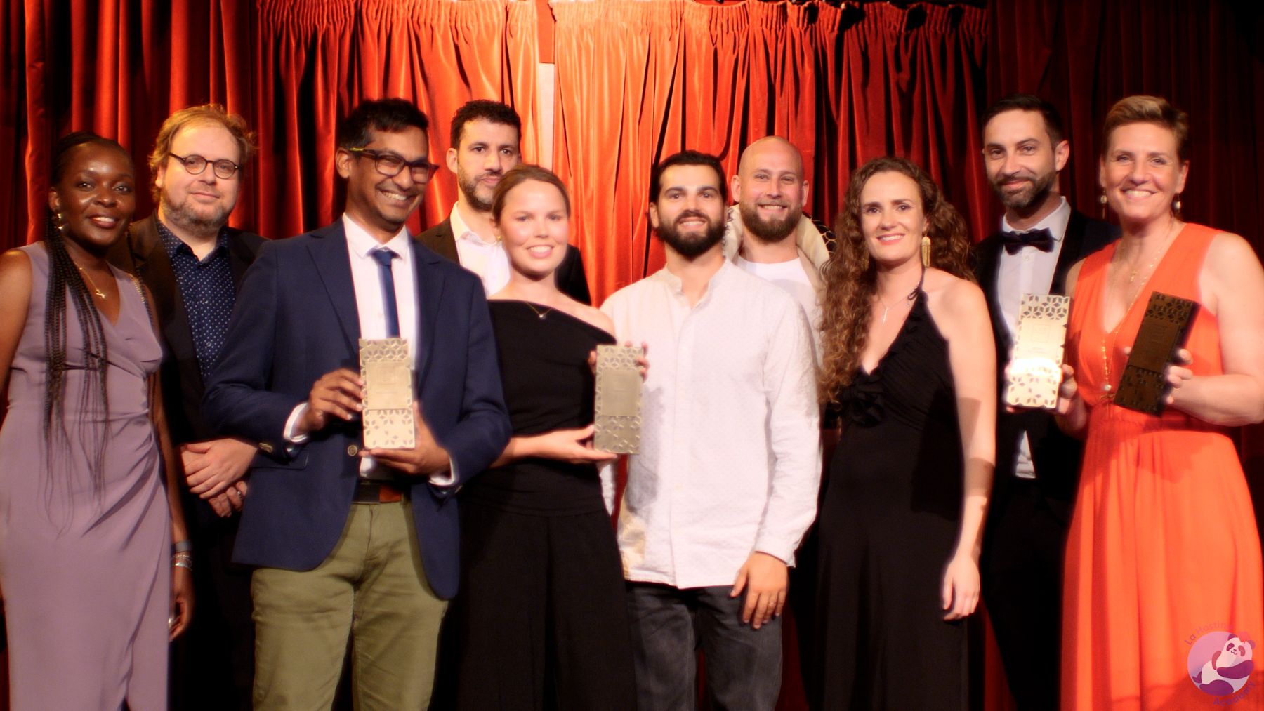 Remise des trophées lors de la Nuit de la LCD 2025
