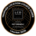 Badge LCD Awards 24/25 Catégorie pet friendly